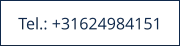 Tel.: +31624984151