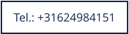 Tel.: +31624984151